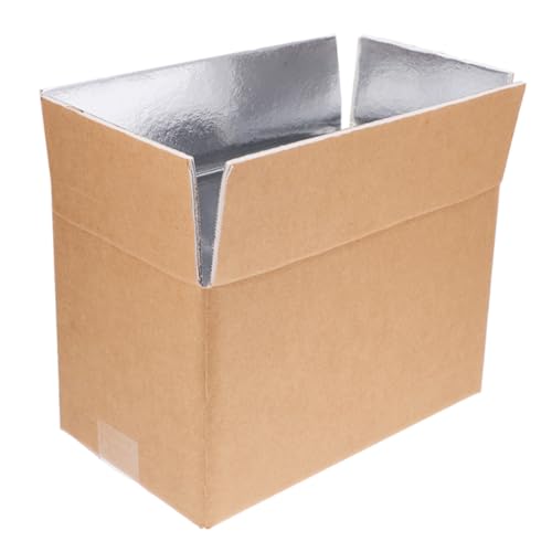 Ipetboom Isolierte Versandkartons mit Aluminiumfolie Leichte Kühlbox für Expressverpackung von Meeresfrüchten Vielseitiger Kühlbehälter zur Lebensmittelkühlung Praktischer Transportkarton Ipetboom Isolierte Versandkartons mit Aluminiumfolie Leichte Kühlbox für Expressverpackung von Meeresfrüchten Vielseitiger Kühlbehälter zur Lebensmittelkühlung Praktischer Transportkarton von Ipetboom