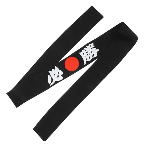Ipetboom Japanisches Stirnband Baumwolle Karate Sport Kopfband Samurai Kopfband Schweißabsorbierend Atmungsaktiv Leicht Reißfest Für Training Kochen Cosplay von Ipetboom