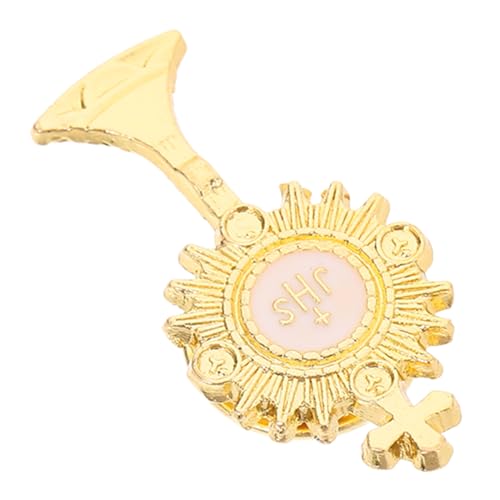 Ipetboom Kelchbrosche zur Heiligen Kommunion Anstecker zur Erstkommunion katholische Brosche Tonstift Andenken zur Erstkommunion Kreuz-Krawattennadel Zinklegierung Golden Ipetboom Kelchbrosche zur Heiligen Kommunion Anstecker zur Erstkommunion katholische Brosche Tonstift Andenken zur Erstkommunion Kreuz-Krawattennadel Zinklegierung Golden von Ipetboom
