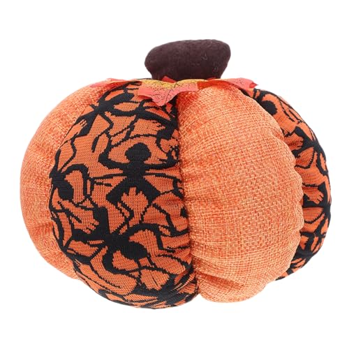 Ipetboom Kleine Dekorative Stoffkürbisse Für Halloween Weiche Mit Pp Baumwolle Gefüllte Stoffkürbisse Für Erntedankfest Tischdekoration Heimdekoration von Ipetboom