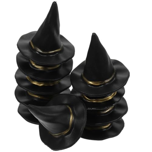 Ipetboom Kleine Hexenhüte – 48 Stück Mini-Hexenhüte Aus Filz Handgefertigt Weinflaschen- Für Halloween-Partys Diy-Haarschmuck Basteln Tischdekoration Modelle Ipetboom Kleine Hexenhüte – 48 Stück Mini-Hexenhüte Aus Filz Handgefertigt Weinflaschen- Für Halloween-Partys Diy-Haarschmuck Basteln Tischdekoration Modelle von Ipetboom