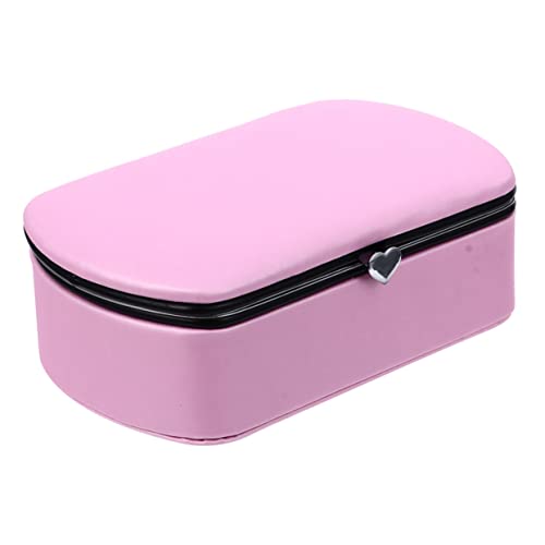 Ipetboom Kleine Schmuckaufbewahrungsbox für Reisen Schmuckschatulle für Ringe Ohrringe Organizer Zartem für Unterwegs Wochenendausflüge Geschäftsreisen Ipetboom Kleine Schmuckaufbewahrungsbox für Reisen Schmuckschatulle für Ringe Ohrringe Organizer Zartem für Unterwegs Wochenendausflüge Geschäftsreisen von Ipetboom