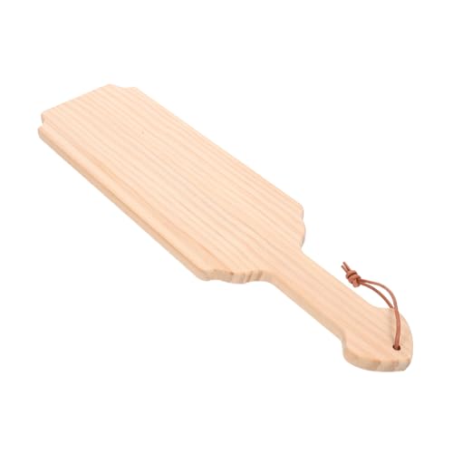 Ipetboom Kleines Unbehandeltes Holzpaddel zum Bemalen DIY Holzpaddel Dekoration Langlebiges Paddel Bastelset aus Robustem Holz Handliche für Kreative Holzkunst und Geschenkideen von Ipetboom