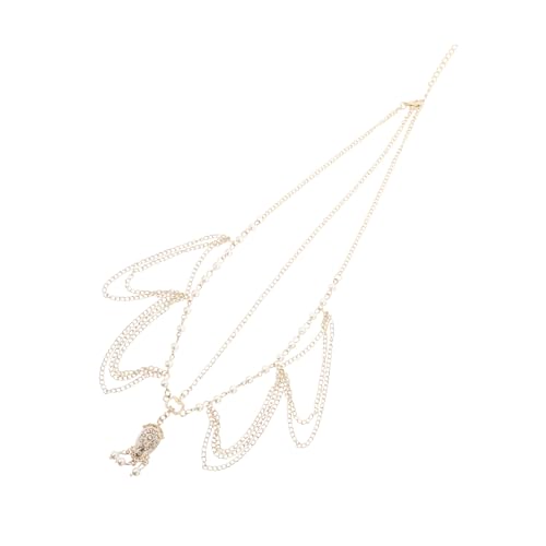 Ipetboom Retro-kette Stirnband Haarkette Schmuck-set für Brautparty Bälle Abschlussball Party Ipetboom Retro-kette Stirnband Haarkette Schmuck-set für Brautparty Bälle Abschlussball Party von Ipetboom