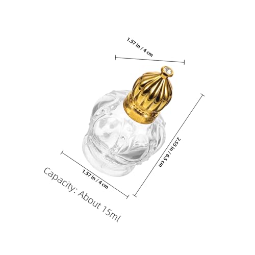 Ipetboom Leere Glas parfümflasche mit Roll Auslaufsicherer Rollkugel flakon für Ätherische Öle und Duftöle Wiederbefüllbarer Reisezerstäuber Handliche Leere Parfumflasche von Ipetboom
