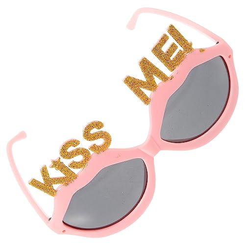 Ipetboom Lustige Lippenform Partybrille Kreative Foto Requisiten für Karneval Musikfestivals Masquerade Partys Leicht Einzigartiges Design für Unvergessliche Auftritte von Ipetboom