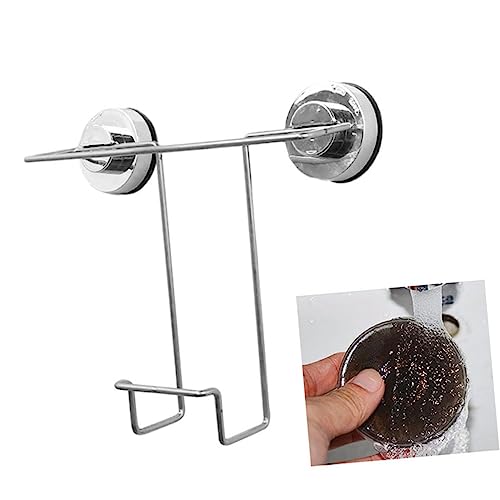 Ipetboom Magazinehalter ohne Bohren mit Starkem Saugnapf Wandmontierter Zeitschriften und Zeitungsständer für Bad Küche und Wohnzimmer Spurenlos Abnehmbar Modernes Design von Ipetboom