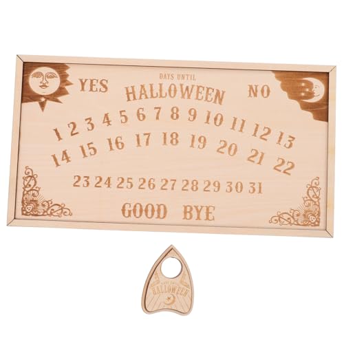 Ipetboom Magnetische Holztafel Halloween Countdown Dekoration Langlebiger Holz-kalender mit Zahlenaufklebern für Party Schule und Büro Vielseitiger Halloween Countdown Adornment Ipetboom Magnetische Holztafel Halloween Countdown Dekoration Langlebiger Holz-kalender mit Zahlenaufklebern für Party Schule und Büro Vielseitiger Halloween Countdown Adornment von Ipetboom