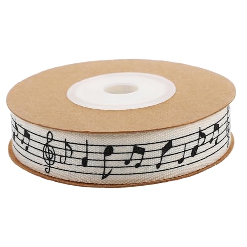 Ipetboom Musiknoten Geschenkband Dekoband für Geburtstagsfeiern Hochzeiten und DIY Projekte Weiches Baumwollartiges Material für Musikalische Anlässe und Geschenkgestaltung Ipetboom Musiknoten Geschenkband Dekoband für Geburtstagsfeiern Hochzeiten und DIY Projekte Weiches Baumwollartiges Material für Musikalische Anlässe und Geschenkgestaltung von Ipetboom