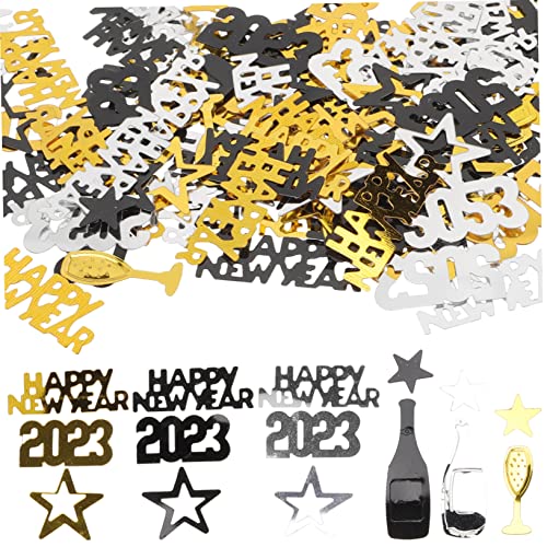 Ipetboom Neujahrs Konfetti Dekoration Schwarz Gold Silber Tischstreudeko für Partys Feste Büro und Bastelarbeiten für Besondere Anlässe und Feierlichkeiten Ipetboom Neujahrs Konfetti Dekoration Schwarz Gold Silber Tischstreudeko für Partys Feste Büro und Bastelarbeiten für Besondere Anlässe und Feierlichkeiten von Ipetboom