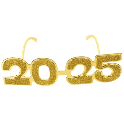 Ipetboom Neujahrsfeier Brille mit Glitzer Lustige Partybrille Dekorativ für Silvester Leicht und Hautfreundlich für Feiern und Unvergessliche Erinnerungen Ipetboom Neujahrsfeier Brille mit Glitzer Lustige Partybrille Dekorativ für Silvester Leicht und Hautfreundlich für Feiern und Unvergessliche Erinnerungen von Ipetboom