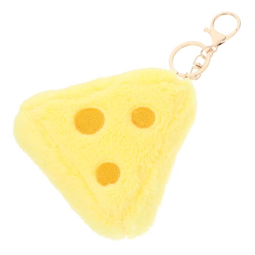 Ipetboom Niedlicher Käse Plüsch Schlüsselanhänger Realistisch Flauschig Party Auto Taschenanhänger Charmant für Damen und Herren Vielseitig Tragbar Ipetboom Niedlicher Käse Plüsch Schlüsselanhänger Realistisch Flauschig Party Auto Taschenanhänger Charmant für Damen und Herren Vielseitig Tragbar von Ipetboom