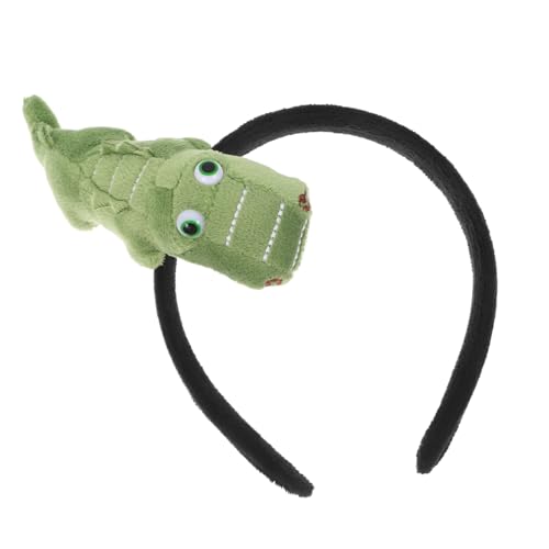 Ipetboom Niedliches Krokodil Stirnband Haarreif Cosplay Kopfschmuck Festival Karneval Damen Haarschmuck Komfortabel für Geburtstags und Kostümpartys Ipetboom Niedliches Krokodil Stirnband Haarreif Cosplay Kopfschmuck Festival Karneval Damen Haarschmuck Komfortabel für Geburtstags und Kostümpartys von Ipetboom