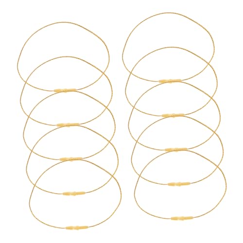Ipetboom Ornament Aufhänger mit Schnappverschluss 100 Stück 20cm Gold Vorgeschnittene Verschlussseile für Weihnachtsbaumkugeln Geschenkanhänger Preisschilder und Dekorationen Ipetboom Ornament Aufhänger mit Schnappverschluss 100 Stück 20cm Gold Vorgeschnittene Verschlussseile für Weihnachtsbaumkugeln Geschenkanhänger Preisschilder und Dekorationen von Ipetboom