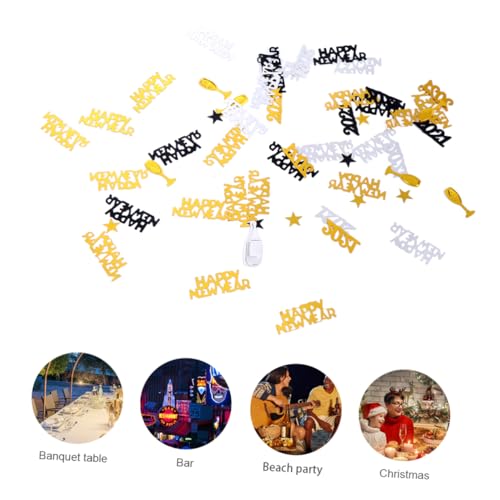 Ipetboom Packungen Pack Happy Year Konfetti Glänzende Partydekoration für Neujahrsfeiern Jubiläen und Besondere Anlässe für Zuhause Büro und Veranstaltungen Ipetboom Packungen Pack Happy Year Konfetti Glänzende Partydekoration für Neujahrsfeiern Jubiläen und Besondere Anlässe für Zuhause Büro und Veranstaltungen von Ipetboom