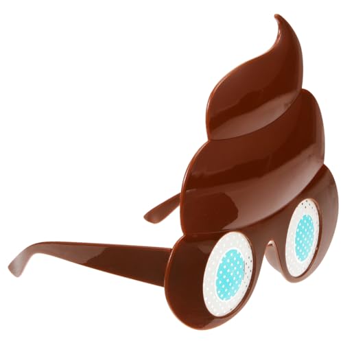 Ipetboom Party Sonnenbrille Poop Form Lustige und Kreative Brille für Festivals Partys und Fotoshootings Hautfreundlichem PC Material für Erwachsene und Spaßliebhaber Ipetboom Party Sonnenbrille Poop Form Lustige und Kreative Brille für Festivals Partys und Fotoshootings Hautfreundlichem PC Material für Erwachsene und Spaßliebhaber von Ipetboom