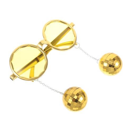 Ipetboom Partybrille lustige sonnenbrille für Disco-Ball-Brille party zubehör lustige Spaßbrille Retro-Disco-Kugel-Brille Disco-Sonnenbrille für Herren Plastik Golden Ipetboom Partybrille lustige sonnenbrille für Disco-Ball-Brille party zubehör lustige Spaßbrille Retro-Disco-Kugel-Brille Disco-Sonnenbrille für Herren Plastik Golden von Ipetboom
