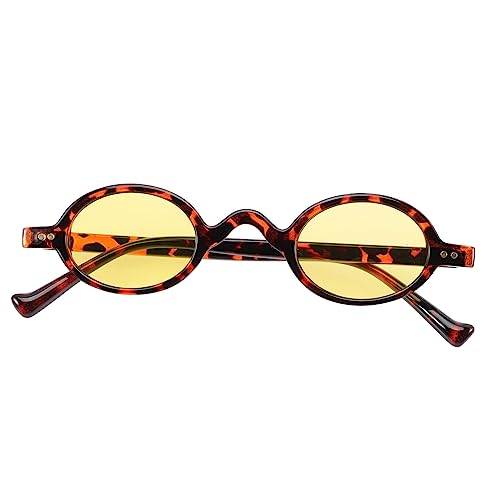 Ipetboom Retro Leopardenmuster Sonnenbrille Ovalrahmen Partybrille Sommerdekoration für Damen Herren Outdoor Vintage Brillendeko Fotorequisite Ipetboom Retro Leopardenmuster Sonnenbrille Ovalrahmen Partybrille Sommerdekoration für Damen Herren Outdoor Vintage Brillendeko Fotorequisite von Ipetboom