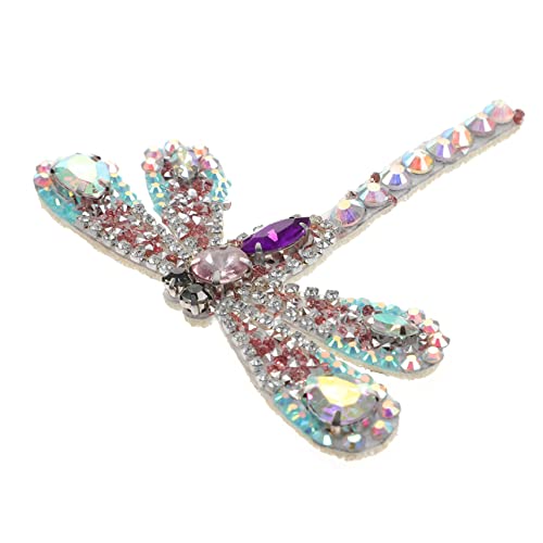 Ipetboom Rhinestone Aufnäher Libelle für Kleidung und Schuhe Aufbügelbare Applikation zur Dekoration von Bekleidung für Ab Ipetboom Rhinestone Aufnäher Libelle für Kleidung und Schuhe Aufbügelbare Applikation zur Dekoration von Bekleidung für Ab von Ipetboom