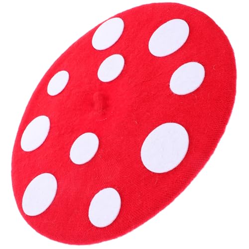 Ipetboom Rotes Pilz Mädchen Hut Party Cosplay Kostüm Verstellbar Komfortabel Für Geburtstag Karneval Bühne Ipetboom Rotes Pilz Mädchen Hut Party Cosplay Kostüm Verstellbar Komfortabel Für Geburtstag Karneval Bühne von Ipetboom