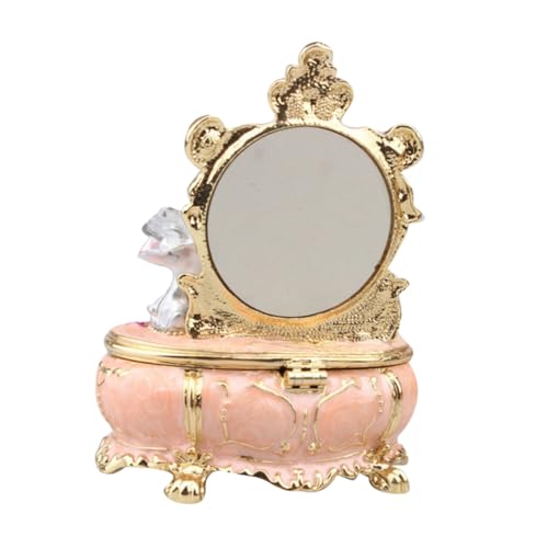 Ipetboom Schmuck Aufbewahrungsbox Kleine Schmuckschatulle für Juwelen Praktische Geschenkidee für Festivals und Geburtstage Rosa Dekorative Schmuckbox für Ohrringe und Ringe Ipetboom Schmuck Aufbewahrungsbox Kleine Schmuckschatulle für Juwelen Praktische Geschenkidee für Festivals und Geburtstage Rosa Dekorative Schmuckbox für Ohrringe und Ringe von Ipetboom