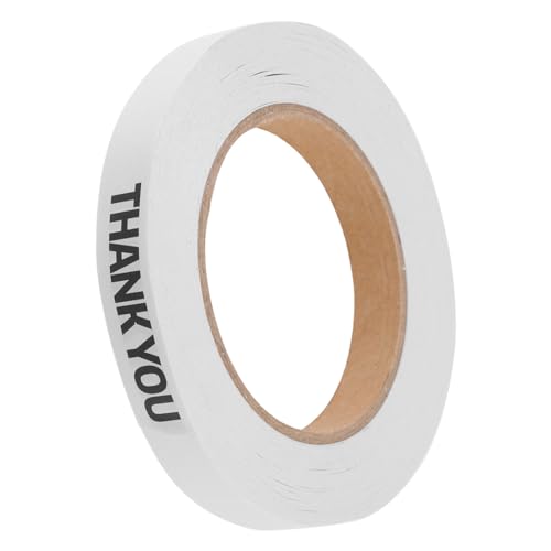 Ipetboom Selbstklebendes Verpackungsband aus Papier Dankeschön Leicht Abreißbar für Lebensmittel Blumenarrangements Kleine Unternehmen Ipetboom Selbstklebendes Verpackungsband aus Papier Dankeschön Leicht Abreißbar für Lebensmittel Blumenarrangements Kleine Unternehmen von Ipetboom