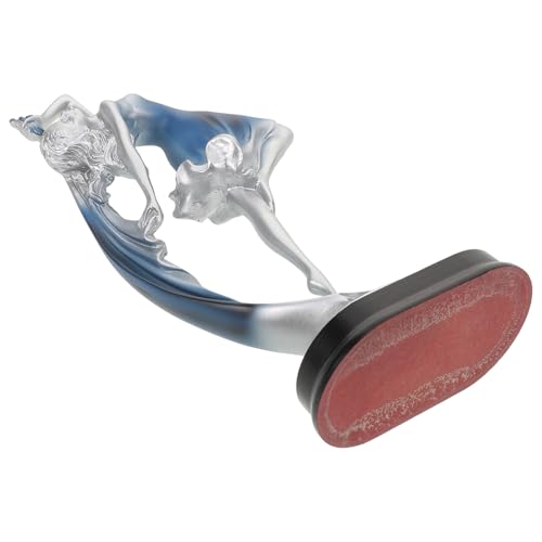 Ipetboom Tanzende Mädchen Figurine Blau Tischdeko für Zuhause Geschenkidee zum Geburtstag für Besondere Anlässe von Ipetboom