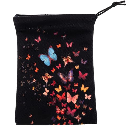 Ipetboom Tarotkarten-aufbewahrungstasche Mit Kordelzug Samtbeutel Für Tarotkarten Tragbarer Tarotkarten-organizer Hübsch Und Dekorativ von Ipetboom