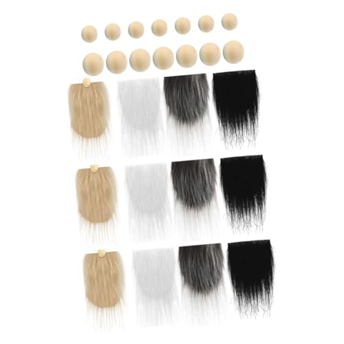 Ipetboom Teiliges Gnome Bastelset aus Polyester mit Holzperlen Langlebige Abnehmbare Kunstbart Accessoires in Khaki Dunkelgrau für DIY Weihnachtsdekoration und Santa Kostüm Ipetboom Teiliges Gnome Bastelset aus Polyester mit Holzperlen Langlebige Abnehmbare Kunstbart Accessoires in Khaki Dunkelgrau für DIY Weihnachtsdekoration und Santa Kostüm von Ipetboom