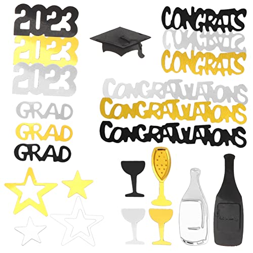 Ipetboom Teiliges Graduation Konfetti Kreative Tischdeko für Abschlussfeiern Schwarz Gold Silber Doktorhut Motiven Sichere Geruchsfreie Party Streudeko Ipetboom Teiliges Graduation Konfetti Kreative Tischdeko für Abschlussfeiern Schwarz Gold Silber Doktorhut Motiven Sichere Geruchsfreie Party Streudeko von Ipetboom