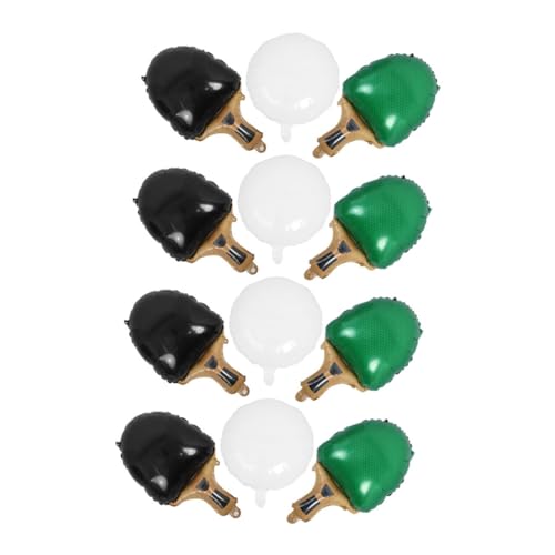 Ipetboom Teiliges Table Tennis Party Ballons aus Robustem Folienmaterial mit Grünen und Schwarzen Schlägern und Weißen Bällen Kinderfreundliche Geburtstag Dekoration und Sportparty Zubehör Ipetboom Teiliges Table Tennis Party Ballons aus Robustem Folienmaterial mit Grünen und Schwarzen Schlägern und Weißen Bällen Kinderfreundliche Geburtstag Dekoration und Sportparty Zubehör von Ipetboom