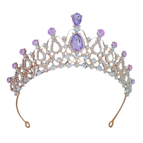Ipetboom Tiara für Mädchen-Tiara-Krone Blumenmädchen-Stirnband verkleidung wedding hair accessories Hochzeit Stirnband Mädchen Tiara Stirnband Zinklegierung Violett Ipetboom Tiara für Mädchen-Tiara-Krone Blumenmädchen-Stirnband verkleidung wedding hair accessories Hochzeit Stirnband Mädchen Tiara Stirnband Zinklegierung Violett von Ipetboom
