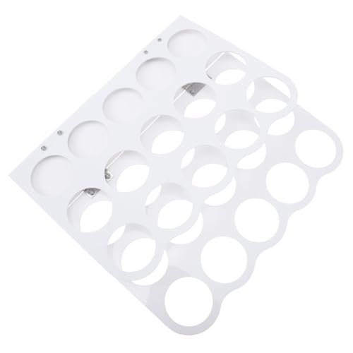 Ipetboom Vinyl Rollenhalter Organizer aus Leichtem Vinyl Stabiler Aufbewahrungsständer für Geschenkpapier und Bastelrollen Praktische Aufbewahrungslösung für Büro und Zuhause von Ipetboom