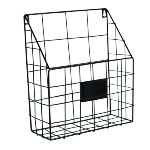 Ipetboom Wandmontierter Magazinhalter aus Robustem Platzsparender Wandorganizer für Zeitschriften Zeitungen und Handtücher Multifunktionales Hänge Regal für Bad Schlafzimmer und Wohnzimmer von Ipetboom