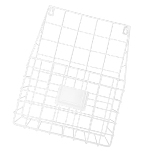 Ipetboom Wandmontierter Metallkorb Weiß Schmaler Zeitschriftenhalter Zeitungshalter und Magazinregal für Büro und Zuhause Dekorativer Aufbewahrungsständer für Dokumente und Bücher Ipetboom Wandmontierter Metallkorb Weiß Schmaler Zeitschriftenhalter Zeitungshalter und Magazinregal für Büro und Zuhause Dekorativer Aufbewahrungsständer für Dokumente und Bücher von Ipetboom