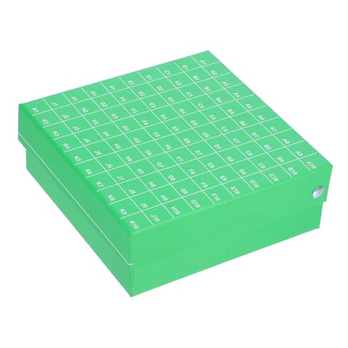 Ipetboom Wasserdichte Pappbox mit Deckel Laborkühlbox für Zellproben Test Zentrifugenröhrchen Aufbewahrungsbox für Mikro Gefrierproben von Ipetboom