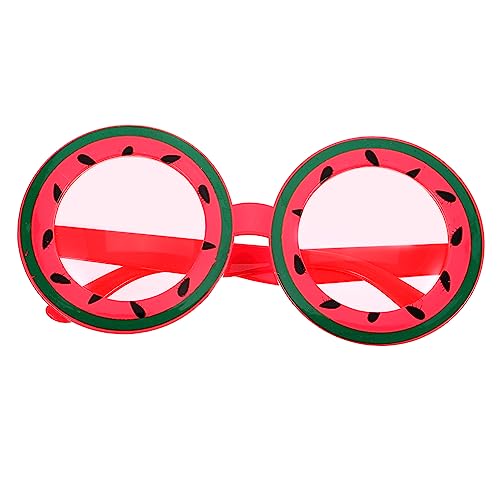 Ipetboom Wassermelonengläser Party Neuheit Brillen Wassermelonen-partydekoration Verkaufsstand Strandparty-brille Geburtstagsbrille Retro Ornament Geformt Lustig Foto Stk von Ipetboom