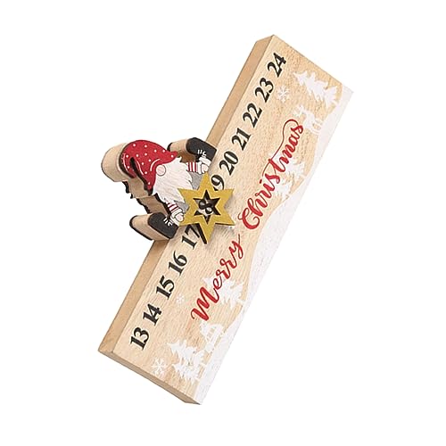 Ipetboom Weihnachtlicher Holz Adventskalender zur Dekoration Countdown Kalender für Erwachsene Festliches Ornament für Gemütliches Zuhause der Weihnachtszeit Ipetboom Weihnachtlicher Holz Adventskalender zur Dekoration Countdown Kalender für Erwachsene Festliches Ornament für Gemütliches Zuhause der Weihnachtszeit von Ipetboom