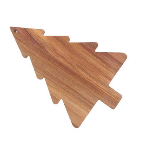 Ipetboom Weihnachtsbaum Schneidebrett aus Langlebigem Akazienholz Doppelseitiges Servierbrett mit Griffen als Holzkäse Antipastiplatte für Küche und Festtage Ipetboom Weihnachtsbaum Schneidebrett aus Langlebigem Akazienholz Doppelseitiges Servierbrett mit Griffen als Holzkäse Antipastiplatte für Küche und Festtage von Ipetboom