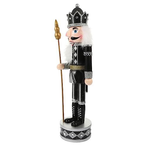 Ipetboom Weihnachtsnussknacker Holzfigur Dekorative Tischdeko für Weihnachten Hochwertiger mit Feiner Handwerkskunst Weihnachtsornament für Regal und Tisch Ipetboom Weihnachtsnussknacker Holzfigur Dekorative Tischdeko für Weihnachten Hochwertiger mit Feiner Handwerkskunst Weihnachtsornament für Regal und Tisch von Ipetboom