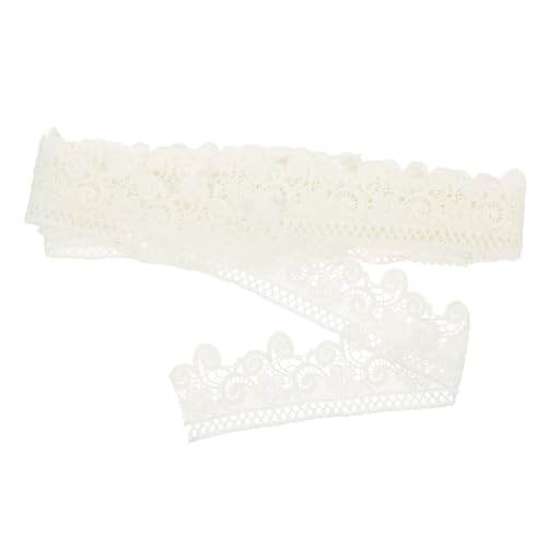 Ipetboom Weiße Spitzenborte Besticktes Spitzenband Französischer Vintage stil DIY Dekoband für Vorhänge Kleidung Tischdecken Handgefertigte Accessoires Vielseitig für Hochzeit und Heimdeko Ipetboom Weiße Spitzenborte Besticktes Spitzenband Französischer Vintage stil DIY Dekoband für Vorhänge Kleidung Tischdecken Handgefertigte Accessoires Vielseitig für Hochzeit und Heimdeko von Ipetboom
