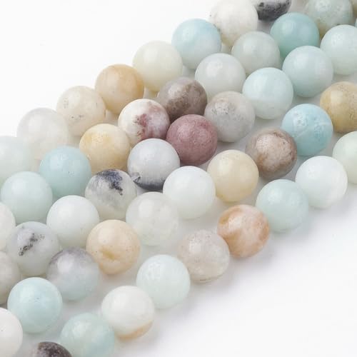 Ipotkitt 1 Strang 6 mm natürliche Amazonit-Perlenstränge, runde Perlen, Kugelform, lose Perlen für DIY-Schmuckherstellung, Armbänder, Ohrringe, Halsketten, Bastelarbeiten Ipotkitt 1 Strang 6 mm natürliche Amazonit-Perlenstränge, runde Perlen, Kugelform, lose Perlen für DIY-Schmuckherstellung, Armbänder, Ohrringe, Halsketten, Bastelarbeiten von Ipotkitt