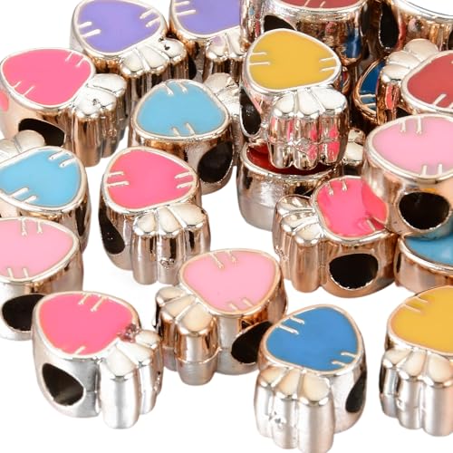 Ipotkitt 100 Stück Acryl-Karottenperlen, europäische Perlen, Gemüse, Obst, Beeren, großes Loch, Emaille-Perlen für DIY-Schmuckherstellung, Handwerk, Schlüsselanhänger, Armbänder, Halsketten Ipotkitt 100 Stück Acryl-Karottenperlen, europäische Perlen, Gemüse, Obst, Beeren, großes Loch, Emaille-Perlen für DIY-Schmuckherstellung, Handwerk, Schlüsselanhänger, Armbänder, Halsketten von Ipotkitt