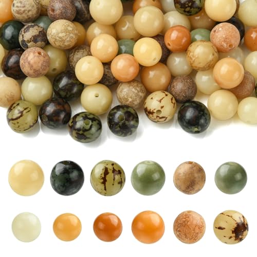 Ipotkitt 100pcs Bunte Bodhi Wurzel Holz Runde Perlen Holz Gebetsperlen Bubblegum Lose Perlen für DIY Handwerk Armband Stift Halskette Schmuckherstellung Ipotkitt 100pcs Bunte Bodhi Wurzel Holz Runde Perlen Holz Gebetsperlen Bubblegum Lose Perlen für DIY Handwerk Armband Stift Halskette Schmuckherstellung von Ipotkitt