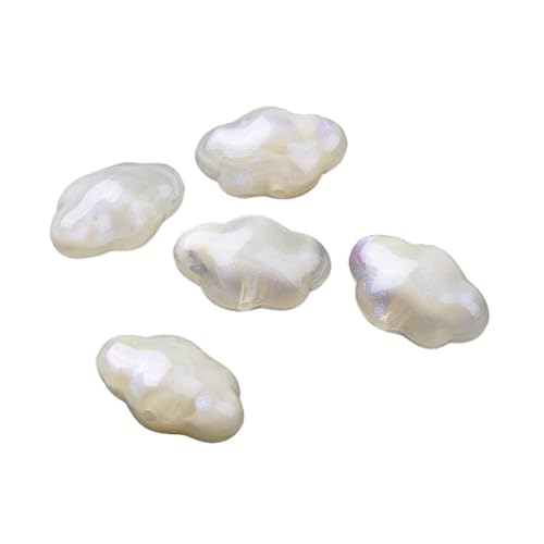 Ipotkitt 20 Stück glitzernde Acryl-Wolkenperlen, lose Wetterperlen, himmlische Abstandshalter für DIY-Schmuckherstellung, Handwerk, Armband, Halskette, Ohrringe, Schlüsselanhänger, Dekor Ipotkitt 20 Stück glitzernde Acryl-Wolkenperlen, lose Wetterperlen, himmlische Abstandshalter für DIY-Schmuckherstellung, Handwerk, Armband, Halskette, Ohrringe, Schlüsselanhänger, Dekor von Ipotkitt