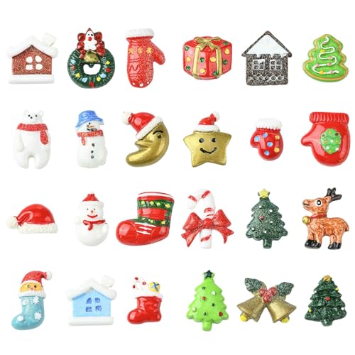 Ipotkitt 48 Stück 24 Stile Weihnachten Thema Harz Cabochons Hirsch Winter Schneemann Xmas Flatback Charms ohne Loch Perlen für DIY Handwerk Schmuck Haarnadel Handyhülle Armband Ipotkitt 48 Stück 24 Stile Weihnachten Thema Harz Cabochons Hirsch Winter Schneemann Xmas Flatback Charms ohne Loch Perlen für DIY Handwerk Schmuck Haarnadel Handyhülle Armband von Ipotkitt