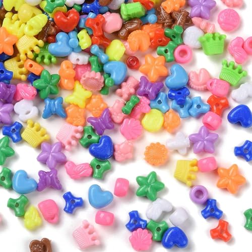 Ipotkitt 50 g zufällige undurchsichtige Acrylperlen, Herz, Stern, Krone, Rondelle, Schmetterling, Abstandshalter für DIY-Schmuckherstellung, Armband, Ohrringe, Halskette, Schlüsselanhänger, Basteln Ipotkitt 50 g zufällige undurchsichtige Acrylperlen, Herz, Stern, Krone, Rondelle, Schmetterling, Abstandshalter für DIY-Schmuckherstellung, Armband, Ohrringe, Halskette, Schlüsselanhänger, Basteln von Ipotkitt
