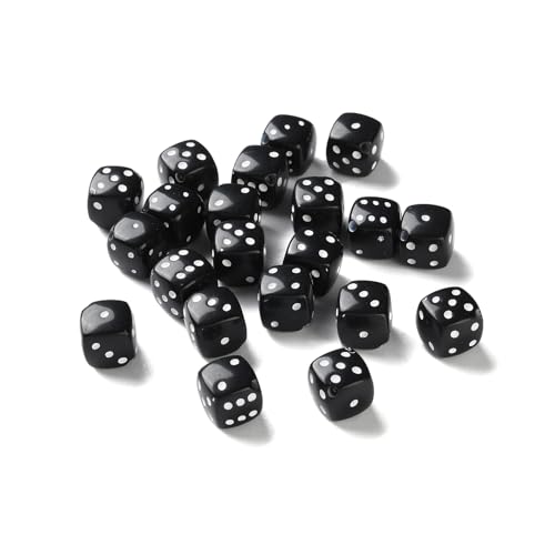 Ipotkitt Ca. 1219 Stück, 500 g, schwarze Acryl-Würfelperlen, quadratisch, Würfel, Abstandshalter, Perlen für DIY-Schmuckherstellung, Armbänder, Ohrringe, Halsketten, Schlüsselanhänger, Basteln Ipotkitt Ca. 1219 Stück, 500 g, schwarze Acryl-Würfelperlen, quadratisch, Würfel, Abstandshalter, Perlen für DIY-Schmuckherstellung, Armbänder, Ohrringe, Halsketten, Schlüsselanhänger, Basteln von Ipotkitt