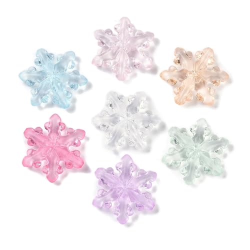 Ipotkitt Ca. 216 Stück gemischte Farben Acryl Schneeflocken Perlen Winter Schnee Weihnachten Abstandshalter Perlen für DIY Schmuckherstellung Armband Halskette Ohrringe Schlüsselanhänger Handwerk Ipotkitt Ca. 216 Stück gemischte Farben Acryl Schneeflocken Perlen Winter Schnee Weihnachten Abstandshalter Perlen für DIY Schmuckherstellung Armband Halskette Ohrringe Schlüsselanhänger Handwerk von Ipotkitt