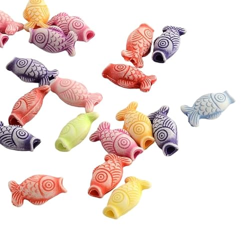 Ipotkitt Ca. 950 Stück Acryl-Fisch-Perlen, Meeres-, Ozean-Tier-Abstandshalter-Perlen für DIY-Schmuckherstellung, Handwerk, Armband, Halskette, Ohrringe, Schlüsselanhänger, Dekoration, Großpackung Ipotkitt Ca. 950 Stück Acryl-Fisch-Perlen, Meeres-, Ozean-Tier-Abstandshalter-Perlen für DIY-Schmuckherstellung, Handwerk, Armband, Halskette, Ohrringe, Schlüsselanhänger, Dekoration, Großpackung von Ipotkitt